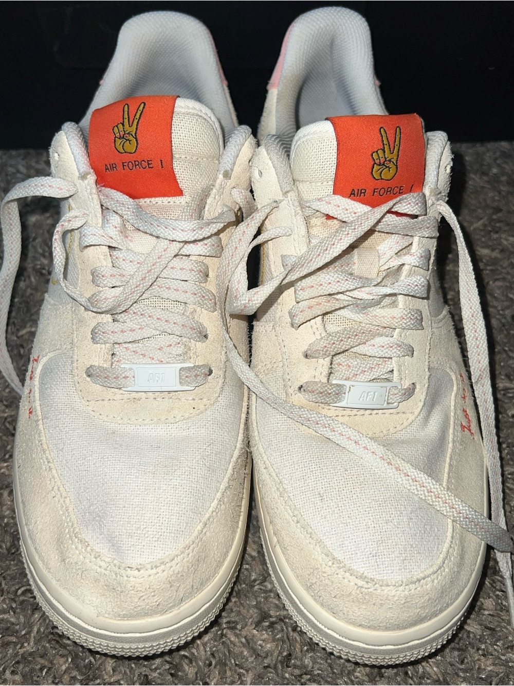 Nike Air Force peace shoes woman size 10.5